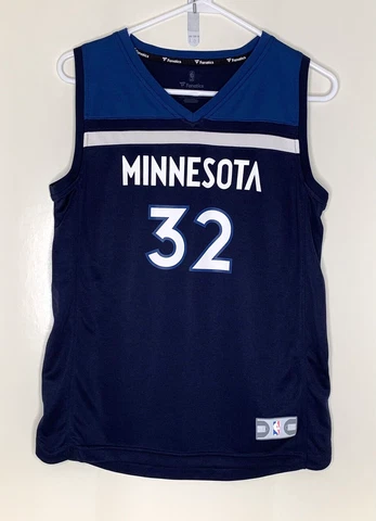 Minnesota Timberwolves Youth XL 32 Towns KAT Blue Basketball Jersey Fanatics Cover