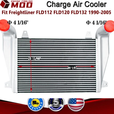 INTERCOOLER FIT 1990-2005 FREIGHTLINER FLD120 FLD112 FLD132 10.0 12.8L#HDH010194 - Imagem 1 de 4