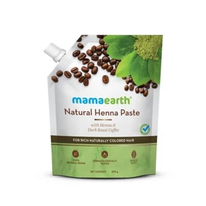 Mamaearth Natural Henna Paste, With Henna & Dark Roasted Coffee, 200g