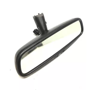 ⭐️ PEUGEOT 407 COUPE 2006-2011 GENUINE INTERIOR DRIVER REAR VIEW MIRROR BLACK - Picture 1 of 3