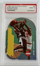1996 Collectors Edge Rookie Rage Kobe Bryant Die Cut #6 PSA 9 Mint Lakers HOF RC