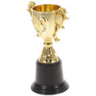  3 Pcs Children's Plastic Trophy Cups for Kids Creative Mini Model Gold Medal