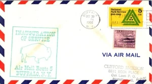 Eastern Airlines First Flight Buffalo New York Airport - Miami Florida - 1966 - Picture 1 of 2