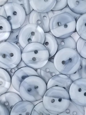 VARIEGATED BUTTON, 24L -5/8", SHINY FINISH, 144 PIECES, FREE SHIPPING USA - Image 1 of 4