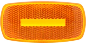 Optronics A32ABP Amber Replacement Lens, For Reflex/Clearance/Side Marker Lights - Picture 1 of 1