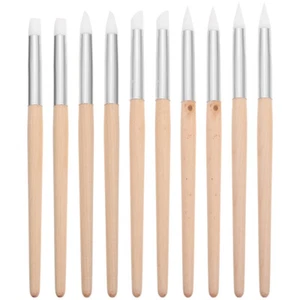 10 Pcs Watch Cleaning Movement Cleaner Drill Brush Rod Tool Sticks Jewelry Pen - Picture 1 of 12
