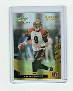 2008 Score Select Gold Zone Parallel Carson Palmer Cincinnati Bengals #21/50 - Imagen 1 de 2