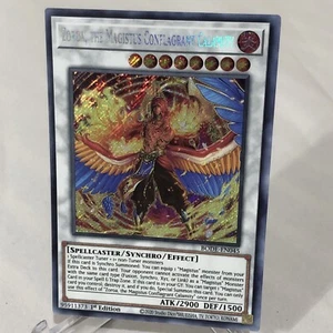 Yugioh BODE-045 Secreto Raro Zoroa el Magisto Conflagrante Calamidad Tarjeta 1ª Edición - Imagen 1 de 6
