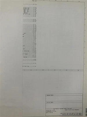 Ford 1982 camioneta pickup diagrama de cableado F100 F150 F250 F350 plegable eléctrico Foto 1 de 3