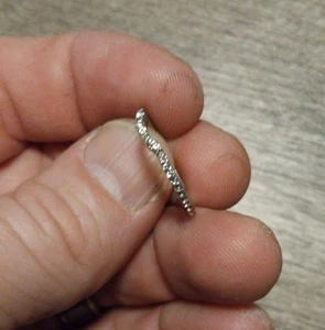 14k White Gold Antique Diamond Ring Size 6 Circa 1910-1920 - Picture 1 of 9