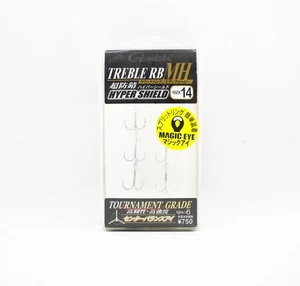 Gamakatsu 67366 Treble Hook RB MH Hyper Shield Taglia 14,6 per confezione (1583) - Foto 1 di 6