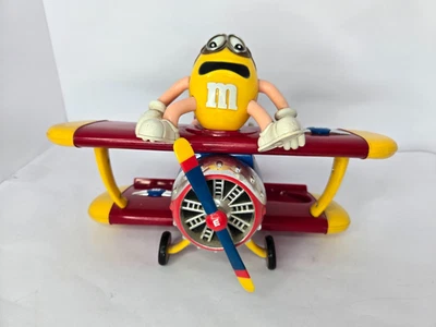 M&M's Barnstorming Red Plane M&M Red & Yellow Dispenser  - Image 1 of 4