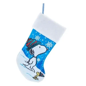 Peanuts Snoopy und Woodstock Weihnachtsstrumpf 19 Zoll PN7212 - Bild 1 von 7
