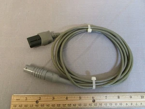 10-Foot Cable With Plastic Lemo FGG.3B Circular Connector Straight Plug Male - Picture 1 of 4