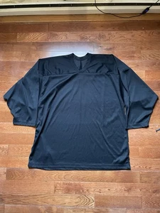 Camiseta deportiva de hockey negra CCM estilo portero para hombre adulto extra grande XL - Imagen 1 de 5