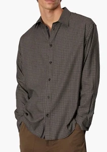 Rag & Bone Matthew Green Plaid Cotton Blend Relaxed Fit Shirt Sz SMALL NWT $268 - Picture 1 of 19
