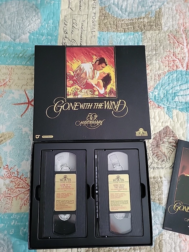 Gone with the Wind, 50th Anniversary Box Set Commemorative Limited Edition VHS  - Image 1 of 4