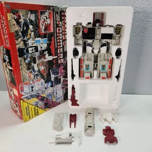 Vintage 1986 Transformers G1 Base Metroplex Near-Complete In Box - Picture 1 of 14