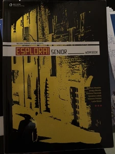Esplora! Senior Workbook with DVD  Workbook by Lucia Ghezzi Italian Textbook - Picture 1 of 2