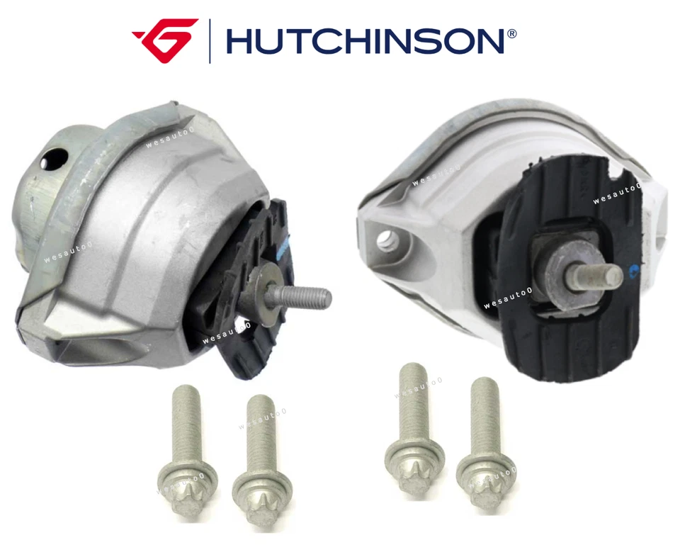 Engine Motor Mount Hydraulic Lt/Rt Set w/ Bolts OEM for BMW 535i 2008-2010 - Image 1 of 1