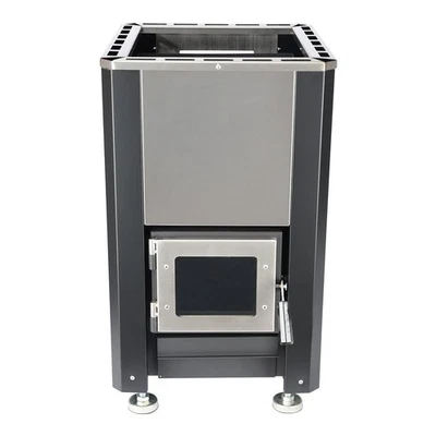 Calentador de sauna de leña, kit de chimenea opcional Foto 1 de 4