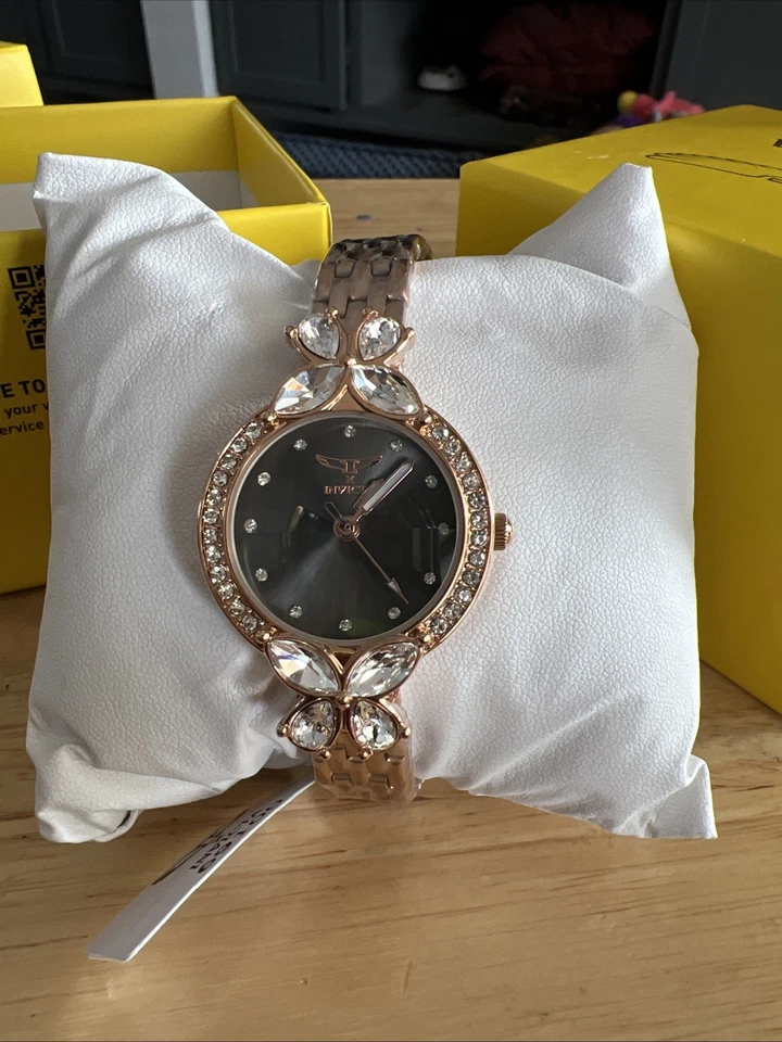 Reloj Mujer Invicta Wildflower - 30mm, Oro Rosa (69100) Foto 1 de 4