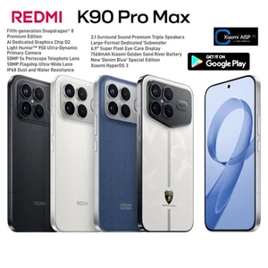 Xiaomi Redmi K90 Pro Max Smartphone Android 16 Snapdragon 8 Elite Gen 5 NFC 50MP - Picture 1 of 25