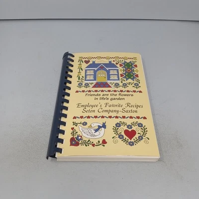 Employee’s Favorite Recipes Seton Company Saxton PA Cookbook Paperback - Image 1 of 4