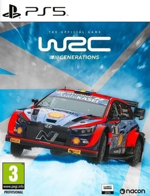 PS5 WRC Generations The Official Game PS5 New and Sealed [World Rally Champ]