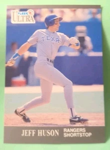 1991 Fleer Ultra - Jeff Huson #349 - Texas Rangers - Picture 1 of 2