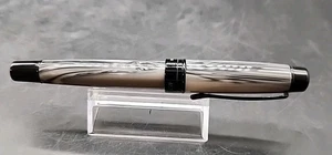 MONTEVERDE USA Prima Fountain Pen Gray Swirl Medium Nib Estate Pen - Picture 1 of 17