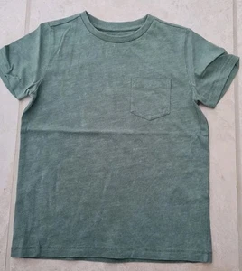 Mini Boden Mädchen Khaki Grün Top Kurzärmlig Alter 5-6 Jahre Brandneu Probe G3 - Bild 1 von 2