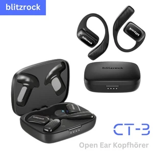 Cuffie Bluetooth in-ear sportive, auricolari wireless, batteria 50 ore TWS CT-3 - Foto 1 di 9