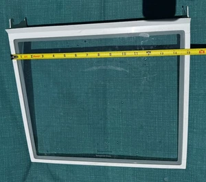 WHIRLPOOL / MAYTAG / AMANA / KENMORE Refrigerator Glass Shelf part # W10116530 - Picture 1 of 6