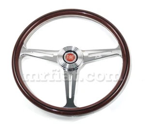 Volante madera fiat 1200 1300 1500 390 mm nuevo - Imagen 1 de 1