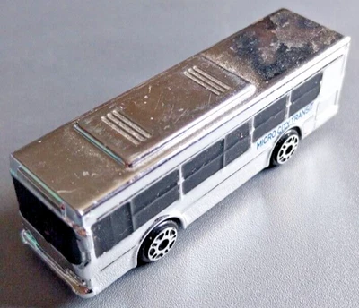 Micro Machines 110 Rare Silver Bus - Image 1 of 4