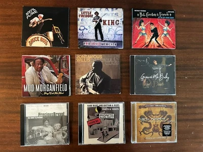 (Lot #5) 10 RARE Blues CD Lots! 9+ CDs Each, $100+ Value, 1/2 the Price! - Image 1 of 4