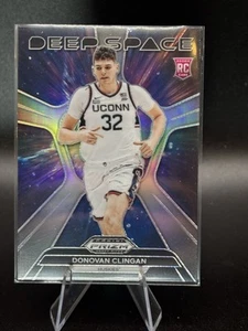 2024-25 Prizm Draft Picks Donovan Clingan Deep Space Silver (RC) - Picture 1 of 6