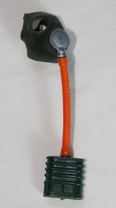 Máscara antigás sabotaje GI Joe 1967-68 Hasbro Hong Kong Strap Soldier de colección - Imagen 1 de 11