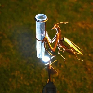 Metal Rain Gauge Designed for Easy Installation in For gardens and Lawns - Picture 1 of 9