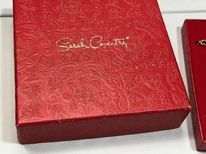 Sarah Coventry Necklace Cast Gold Tone Filigree LTD 1973 Victorian Cross Lot 66C - Picture 1 of 3