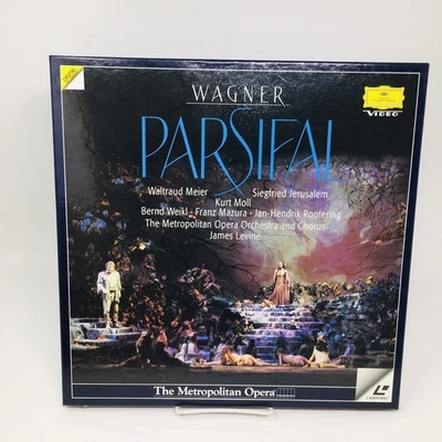 Wagner Parsifal 3 Laserdisc Deutsche Grammophon The Metropolitan Opera (5 sides) - Image 1 of 4