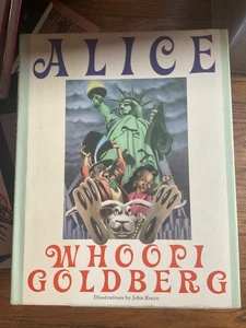 Alice (1992) SIGNED by Whoopi Goldberg & Illustrator HC DJ - Bild 1 von 3
