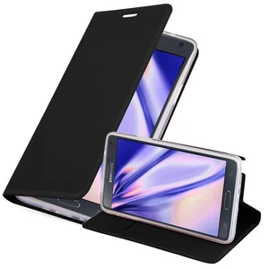 Case for Samsung Galaxy NOTE 4 Phone Cover Protection Stand Wallet Magnetic - Picture 1 of 22