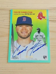 2023 Topps Chrome Platinum Anniversary Caleb Hamilton #/150 (AU, RC) Auto RC - Picture 1 of 2