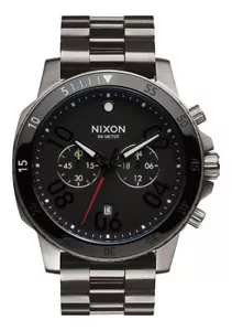 Orologio NIXON Ranger Chrono - A549 1531 - canna di fucile/nero - Foto 1 di 3