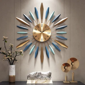 Silent Non-Ticking Big Clocks, Modern Home Decorations for Living Room,Bedroom,D - Picture 1 of 6