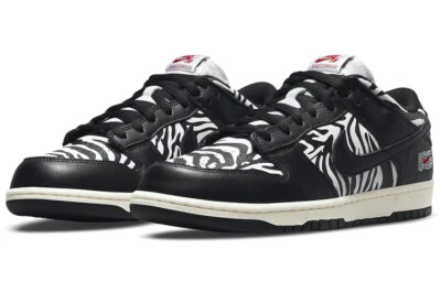 Nike Dunk Low SB x Quartersnacks Little Debbie's Zebra Cakes 2021 DM3510-001 - Image 1 of 3