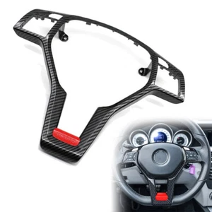 Steering Wheel Frame Cover Trim Fits Mercedes-Benz W117 CLA45 C218 2012-2014 - Picture 1 of 11