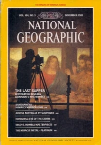 national geographic-NOV 1983-LAST SUPPER. - Foto 1 di 3